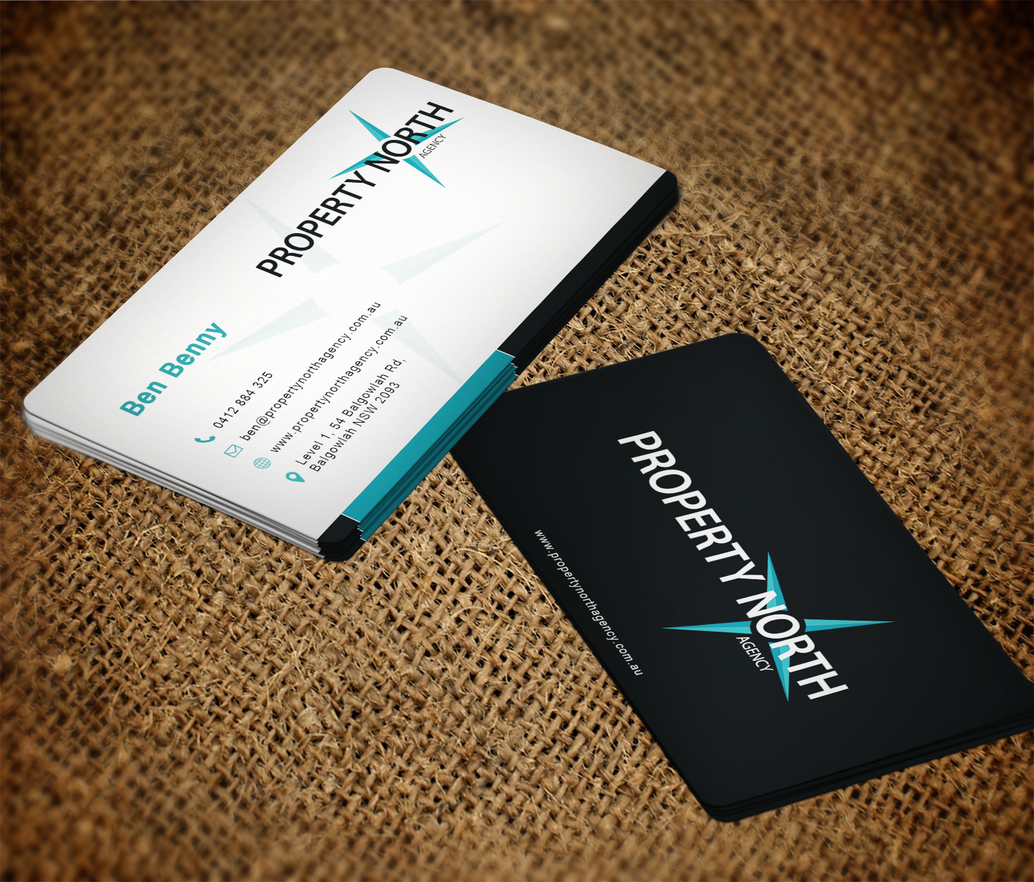 Diseño de Tarjeta de Presentación por EWS Webs para Property North Agency | Diseño #12185696