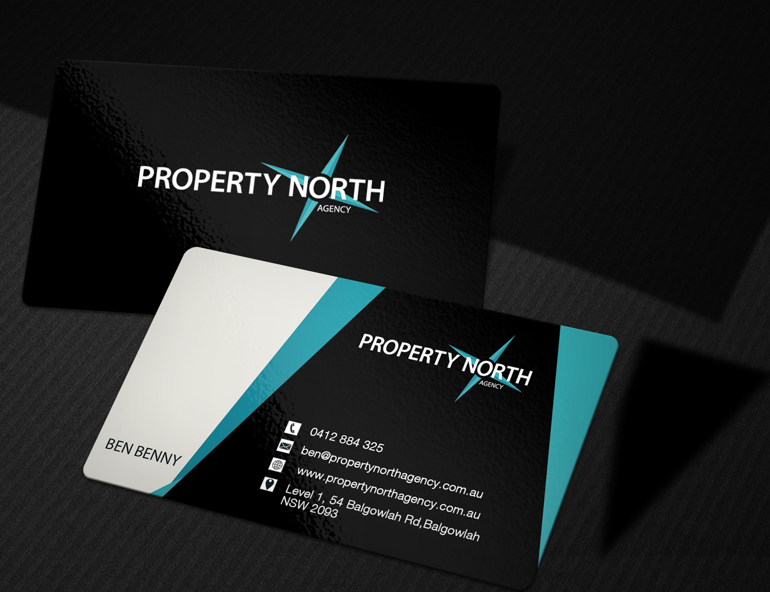 Diseño de Tarjeta de Presentación por Nilu para Property North Agency | Diseño #12183708