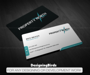 Business Card Design by Designing Birds for Property North Agency | Design: #12182701