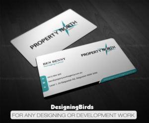 Business Card Design by Designing Birds for Property North Agency | Design: #12182710