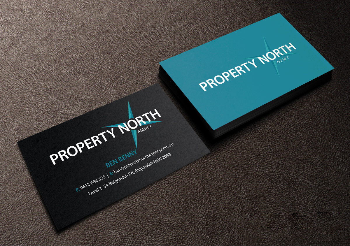 Business Card Design by Creations Box 2015 for Property North Agency | Design #12187962