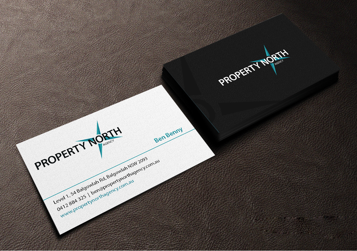 Visitenkarten-Design von Creations Box 2015 für Property North Agency | Design #12188029