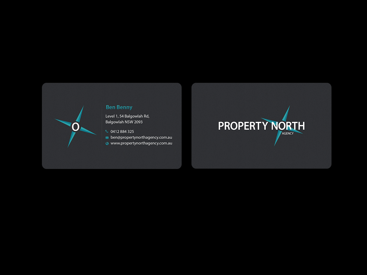 Diseño de Tarjeta de Presentación por Creations Box 2015 para Property North Agency | Diseño #12188261