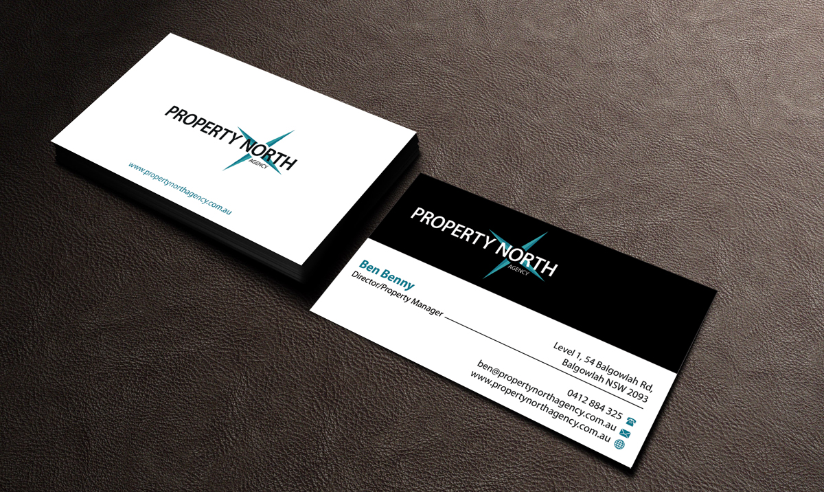 Business Card Design by alpesh9520 for Property North Agency | Design #12182789