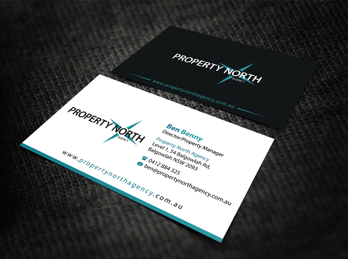 Business Card Design by alpesh9520 for Property North Agency | Design #12182805