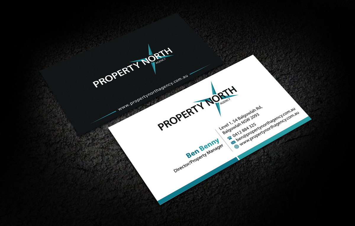 Business Card Design by alpesh9520 for Property North Agency | Design #12184845