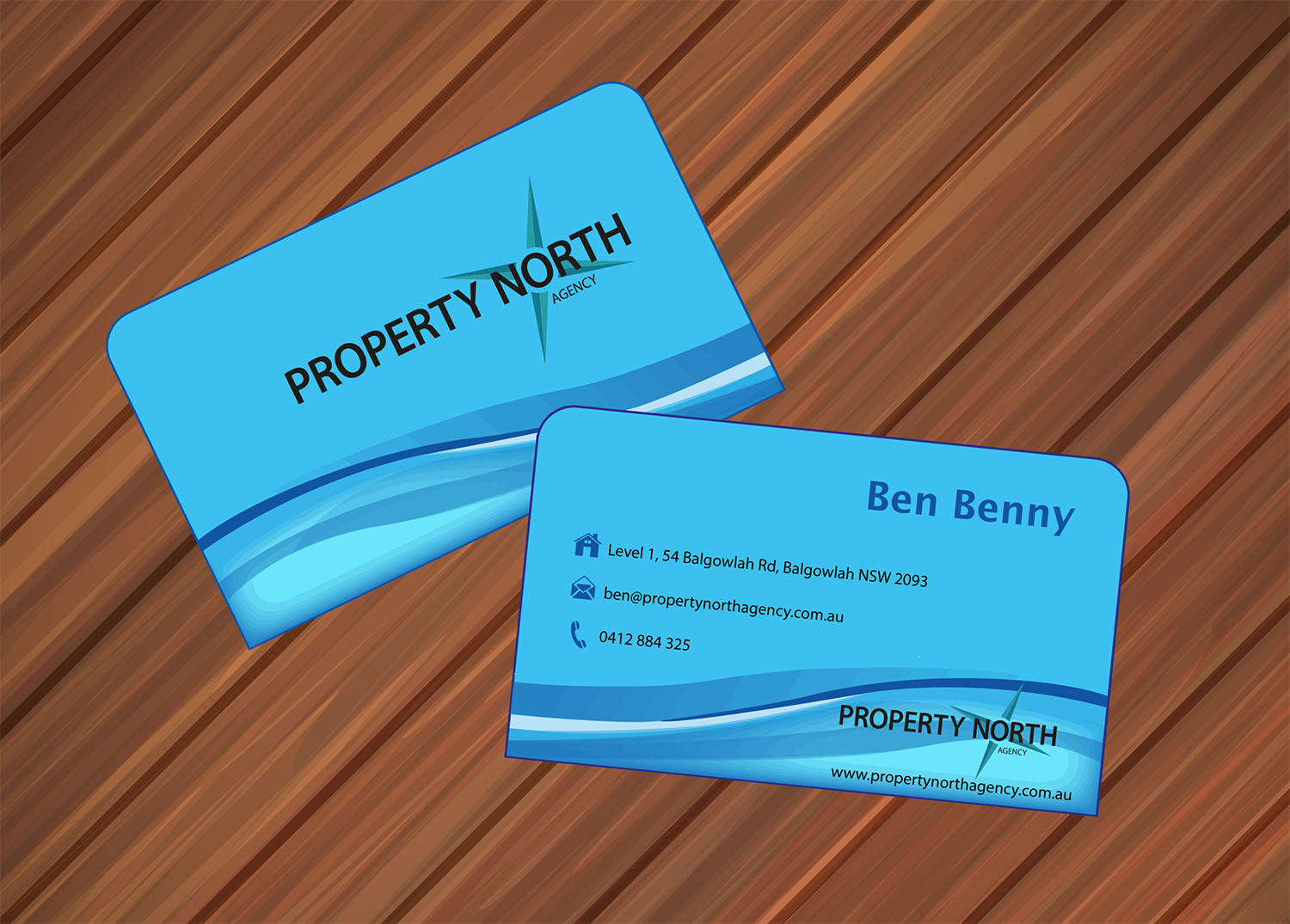 Business Card Design by TanaMa Creations for Property North Agency | Design #12182791