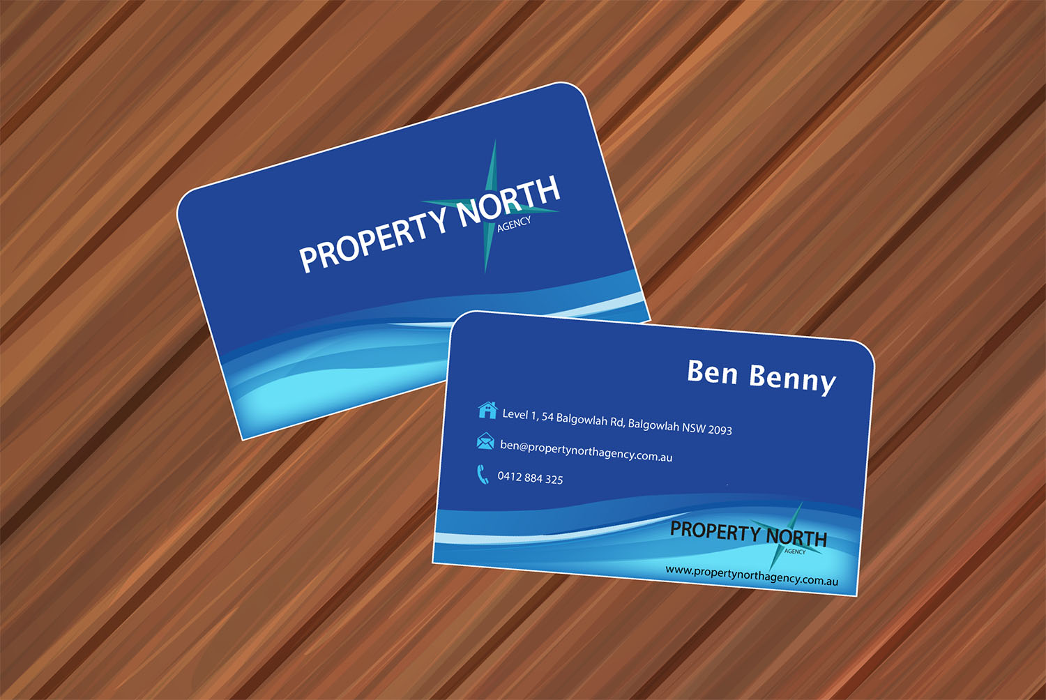 Business Card Design by TanaMa Creations for Property North Agency | Design #12183885