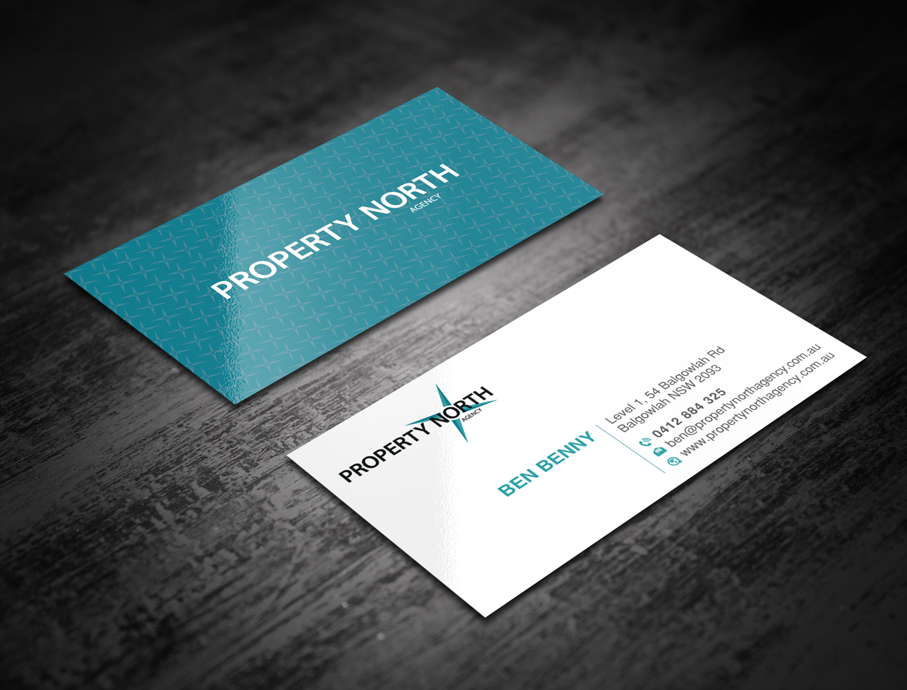 Diseño de Tarjeta de Presentación por SKETCH BOOK para Property North Agency | Diseño #12180354