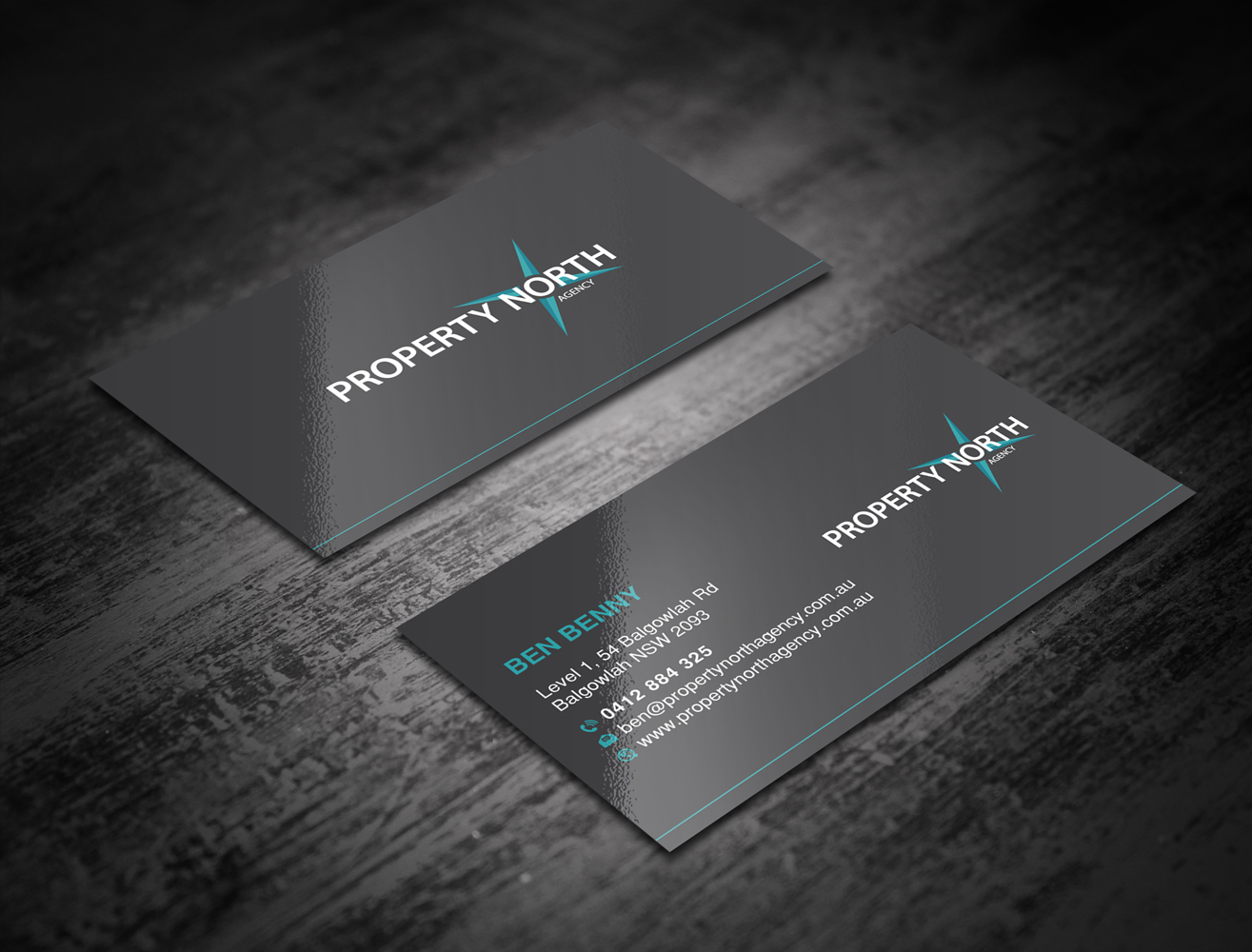 Diseño de Tarjeta de Presentación por SKETCH BOOK para Property North Agency | Diseño: #12180660