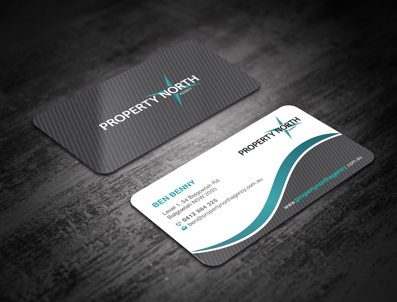 Business Card Design by SKETCH BOOK for Property North Agency | Design #12181044