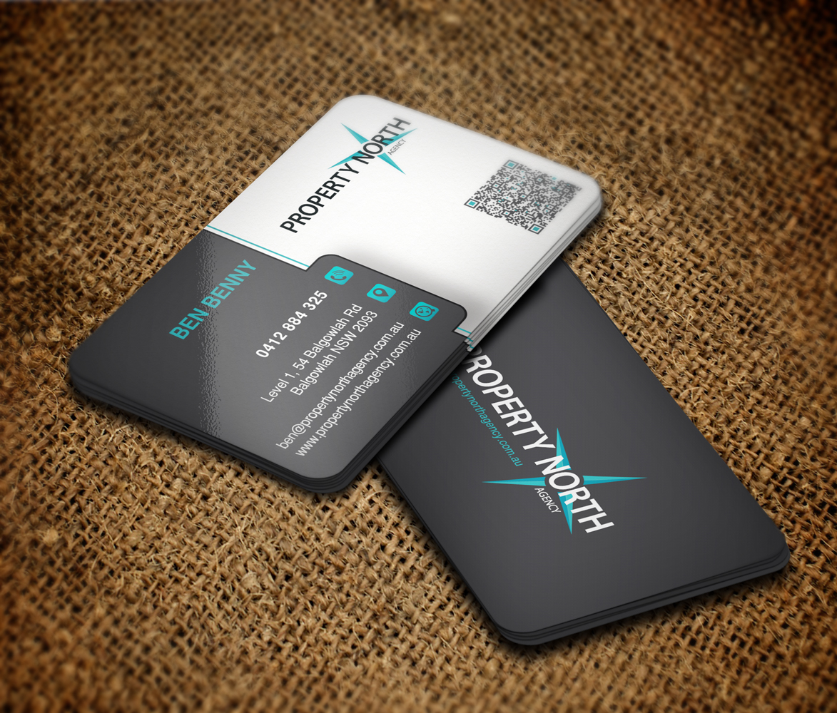 Business Card Design by SKETCH BOOK for Property North Agency | Design #12181046
