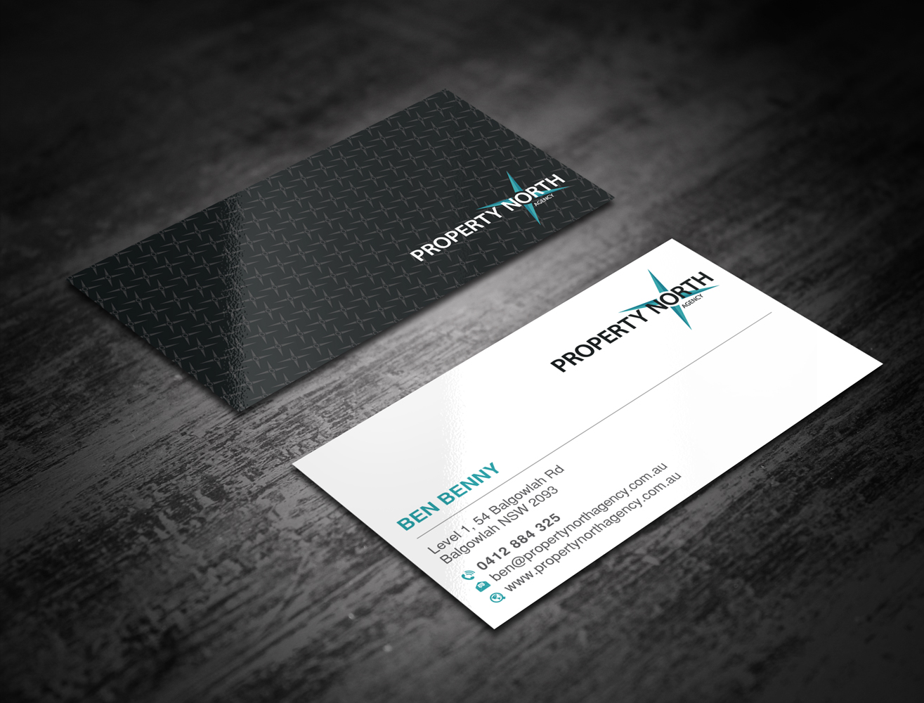 Diseño de Tarjeta de Presentación por SKETCH BOOK para Property North Agency | Diseño #12196783