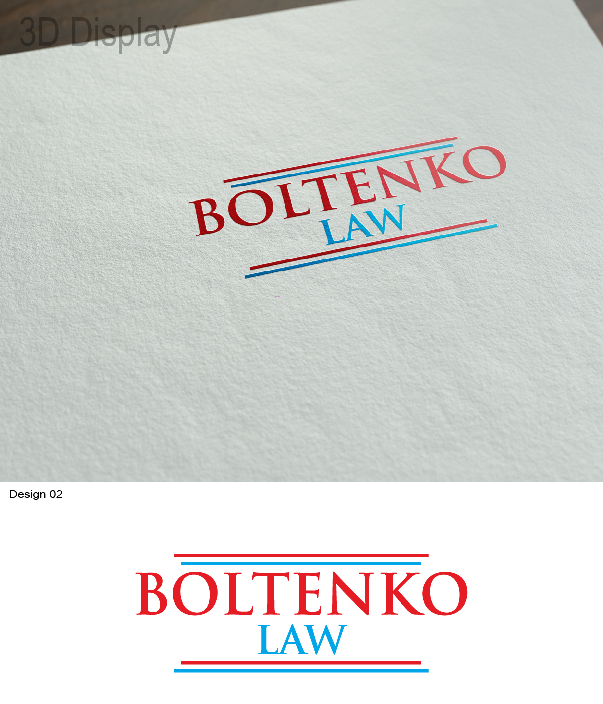Diseño de Logo por 3Guys para Boltenko Law | Diseño #12214433