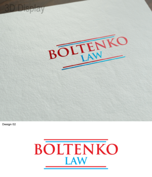 Diseño de Logo por 3Guys para Boltenko Law | Diseño: #12214433