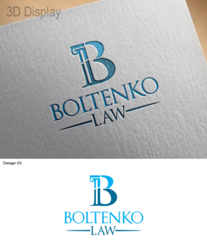 Diseño de Logo por 3Guys para Boltenko Law | Diseño: #12214434