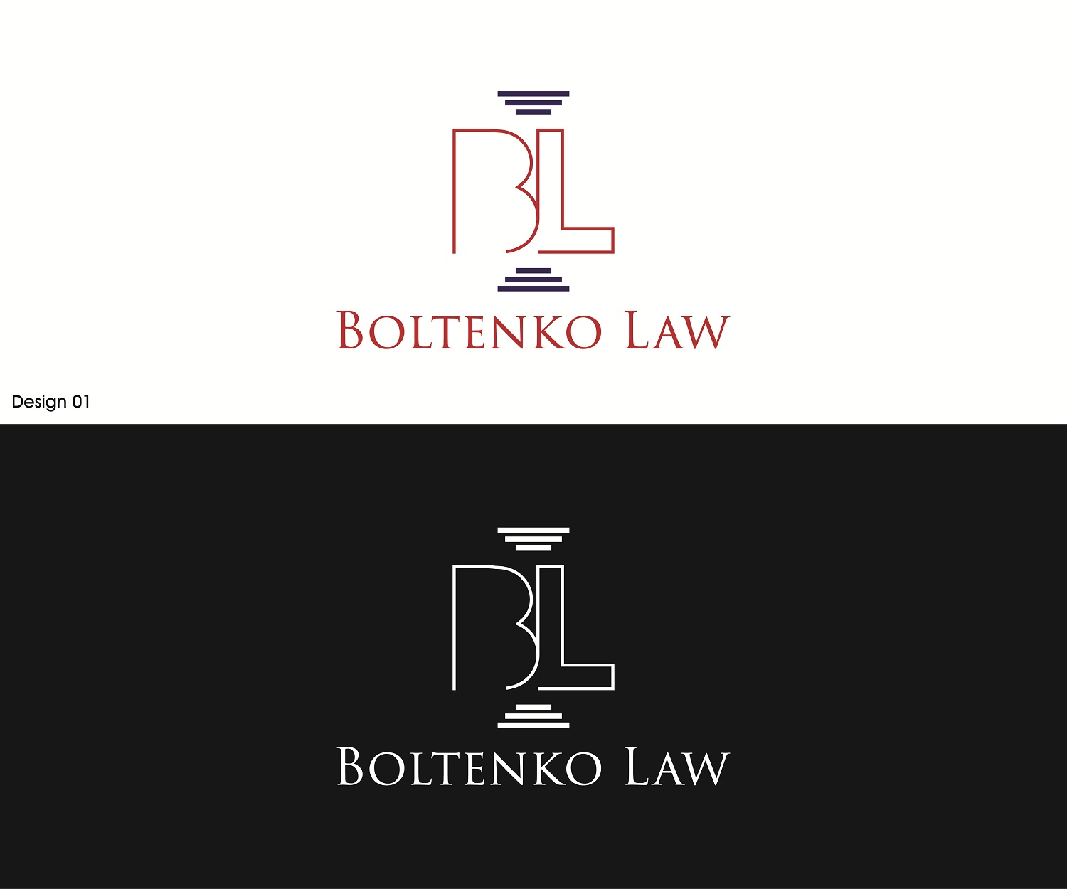 Logo Design by 3Guys for Boltenko Law | Design #12214435