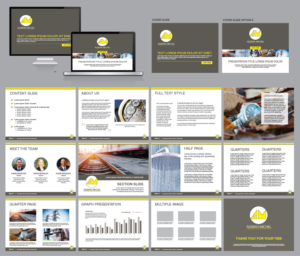 Powerpointslides for internal and external communication - Tooling / Stamping Industry | PowerPoint-Design von Achiver