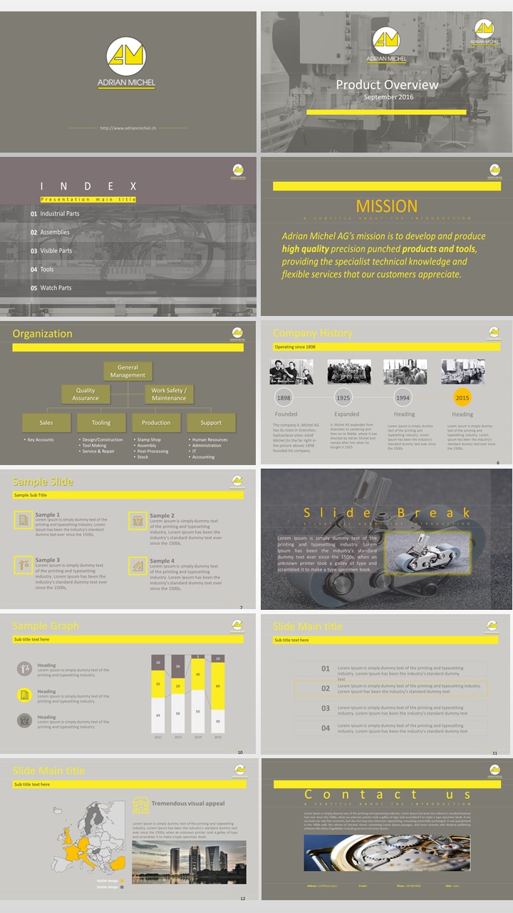 Design de PowerPoint par EdF pour von Arx Consulting | Design #12225124