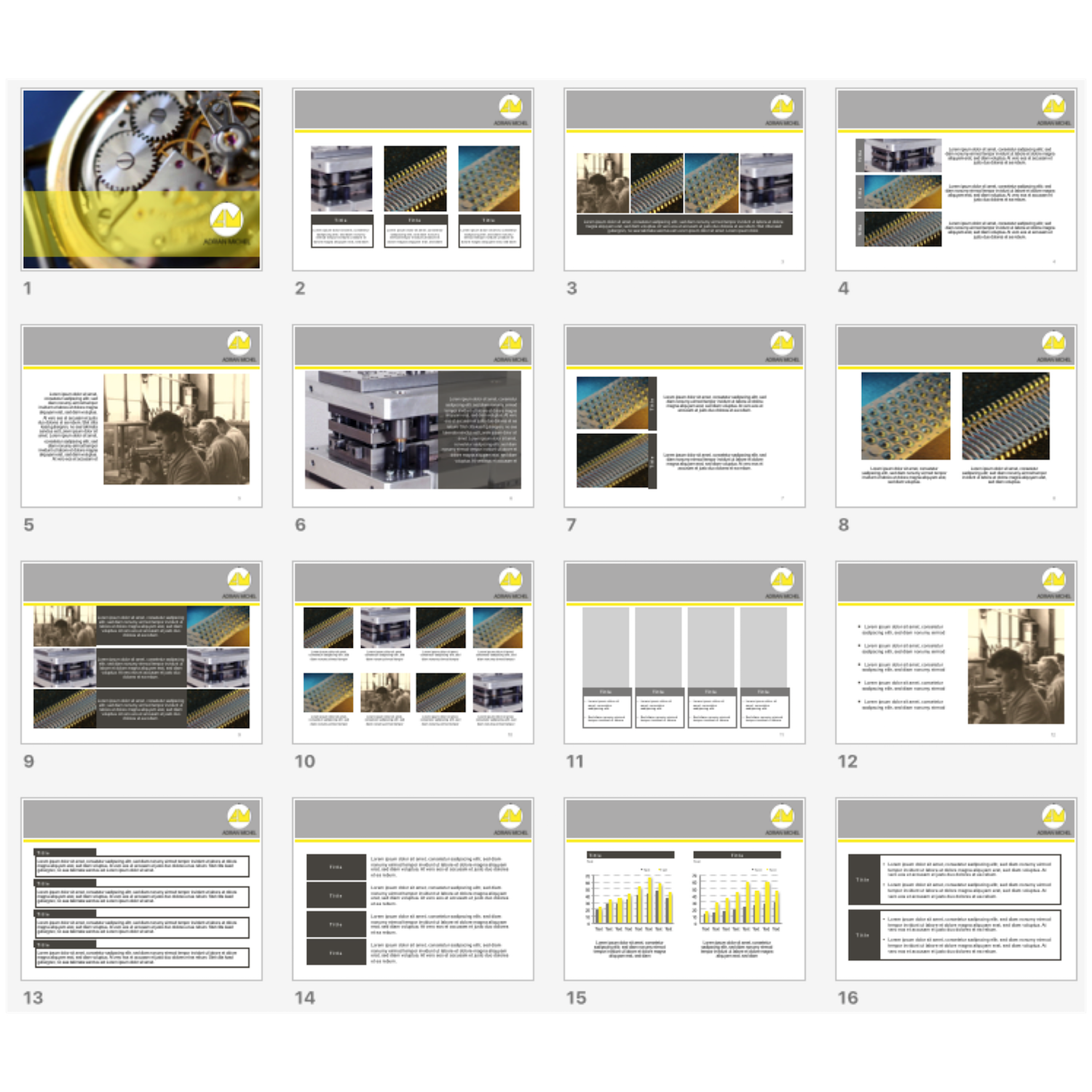 Design de PowerPoint par StonyDog Design pour von Arx Consulting | Design #12254474