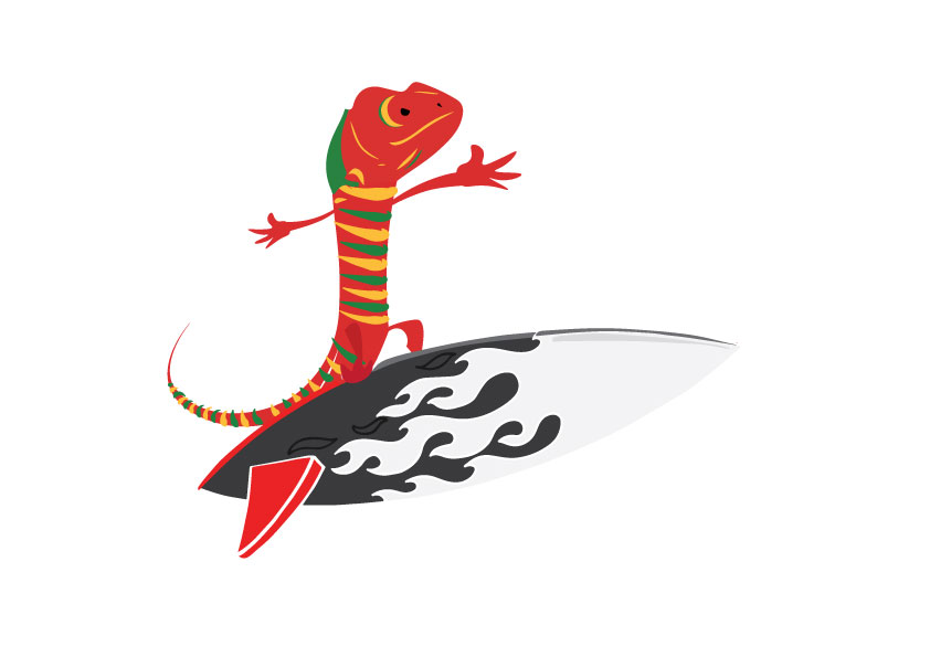 Art Design by BC Arts for Chameleon Cafe & Clothing | Design #12338767
