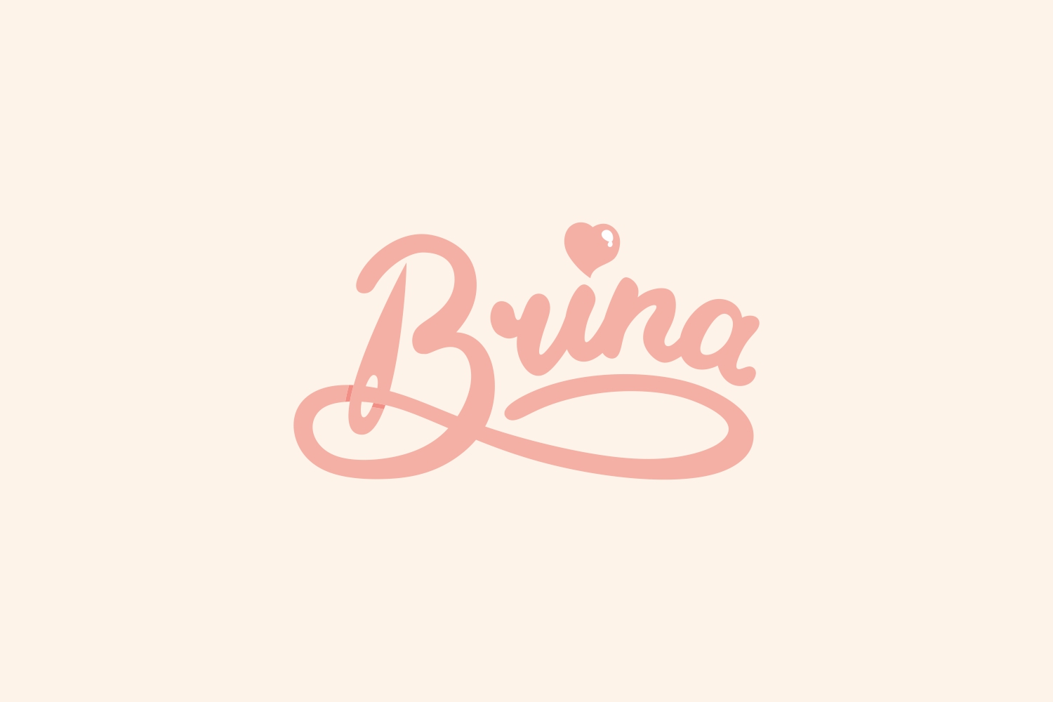 Personable, Feminine Logo Design for Brina. Mit Liebe genäht. by xDick ...