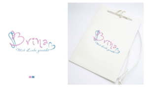 Brina. Mit Liebe genäht. | Diseño de Logo por DominicDesign