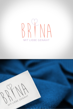 Brina. Mit Liebe genäht. | Logo-Design von Zane_Graph_Design