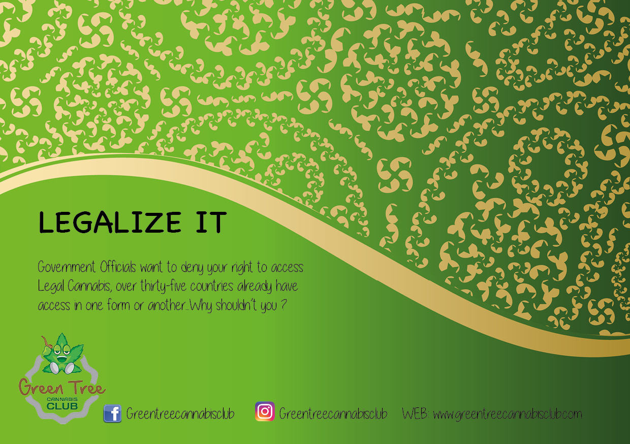 Flyer Design by h j w for Green Tree Cannabis Club | Design #12185873