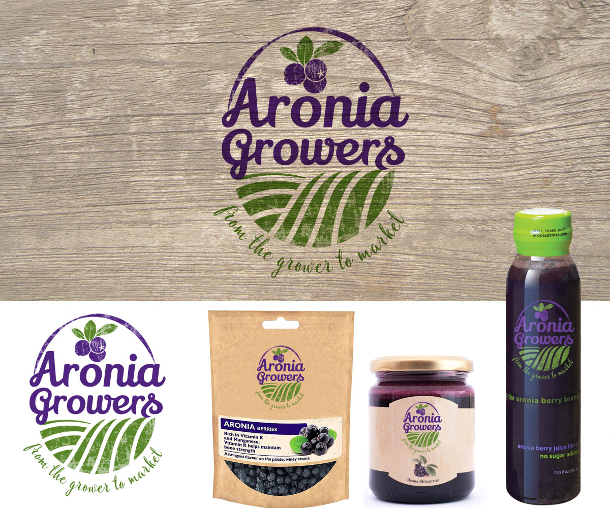 Logo Design by Khoo for Aronia Growers, LLC | Design #12210152