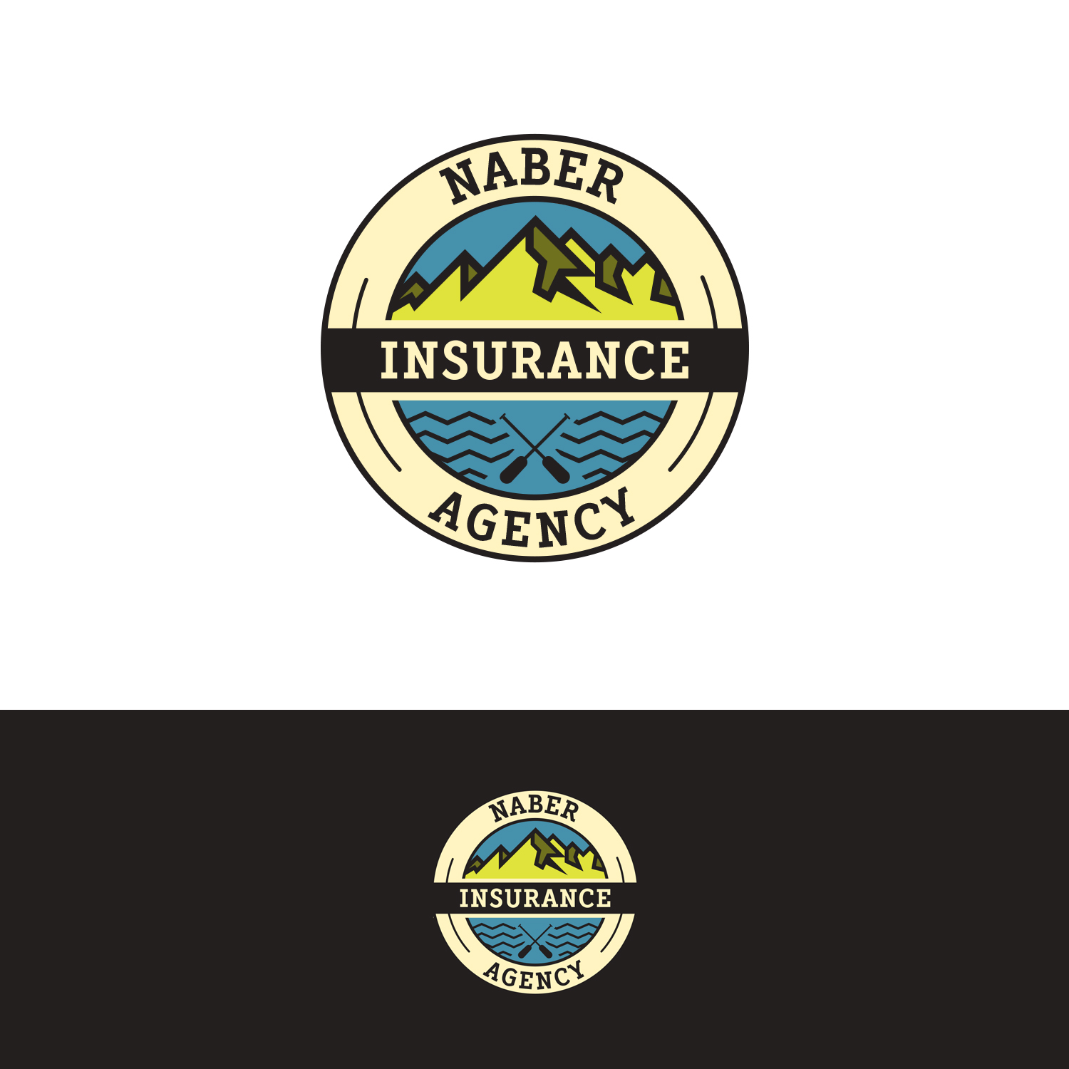 Logo Design by Grapismo Brand Studio for Naber Insurance Agency | Design #12292902