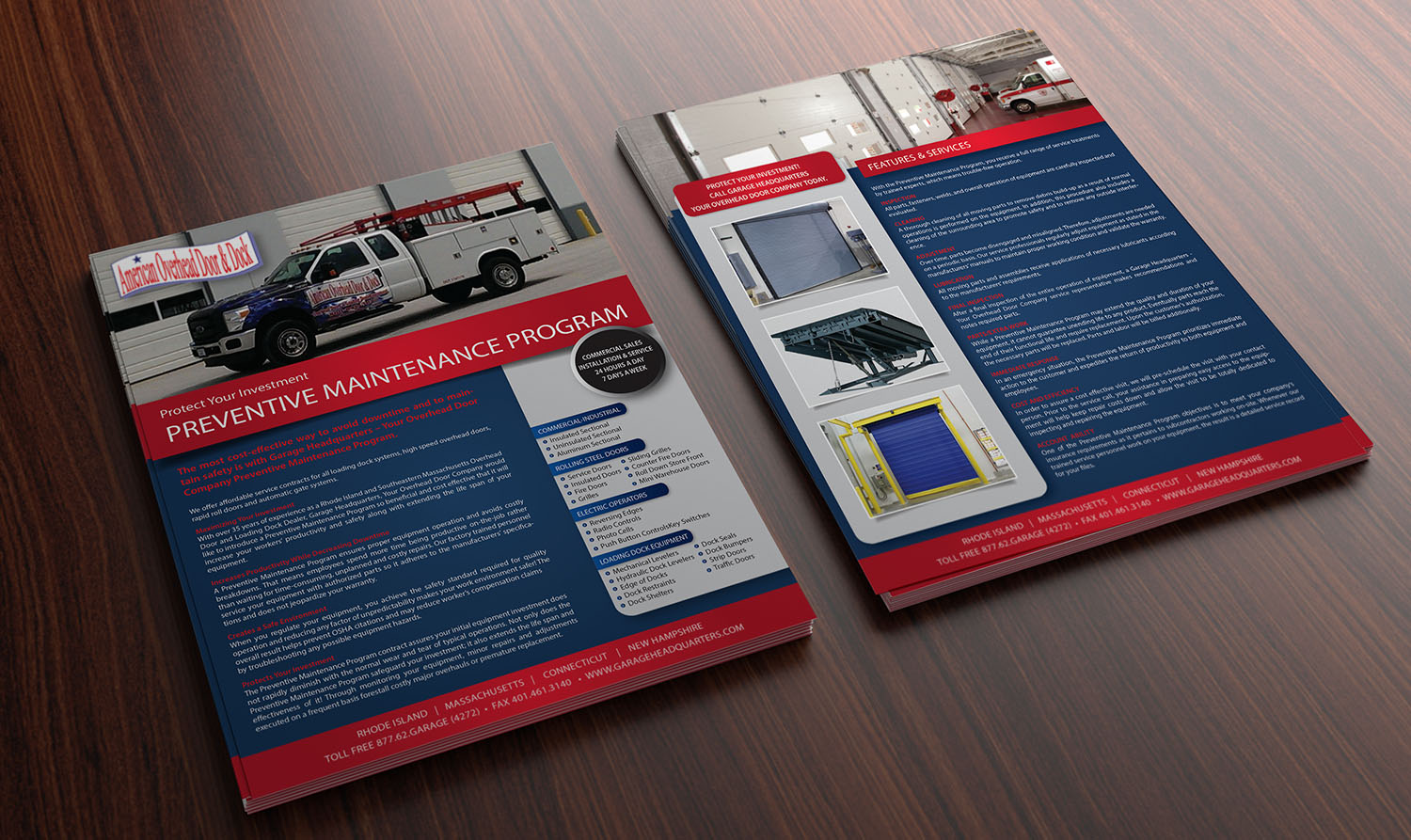 Flyer Design by alex989 for American Overhead Door And Dock | Design #12221216