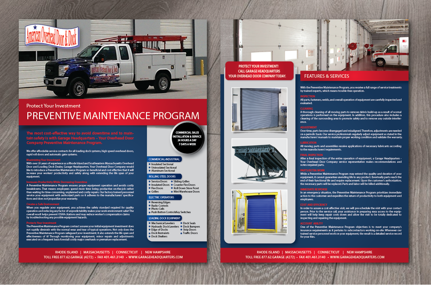 Flyer Design by alex989 for American Overhead Door And Dock | Design #12221217