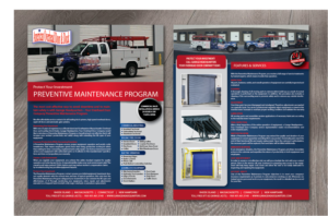 Diseño de Flyer por alex989 para American Overhead Door And Dock | Diseño: #12248281
