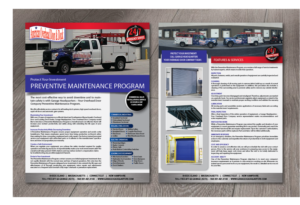 Diseño de Flyer por alex989 para American Overhead Door And Dock | Diseño: #12248282