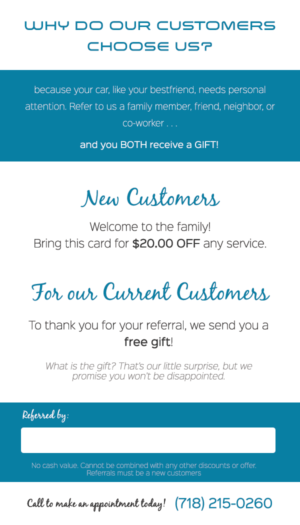 Flyer-Design von aniep für M-Spec Performance | Design: #12202570