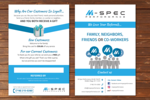 Flyer-Design von sun_design für M-Spec Performance | Design: #12236186