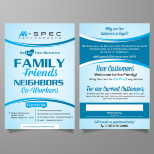 Flyer-Design von ecorokerz für M-Spec Performance | Design: #12197395