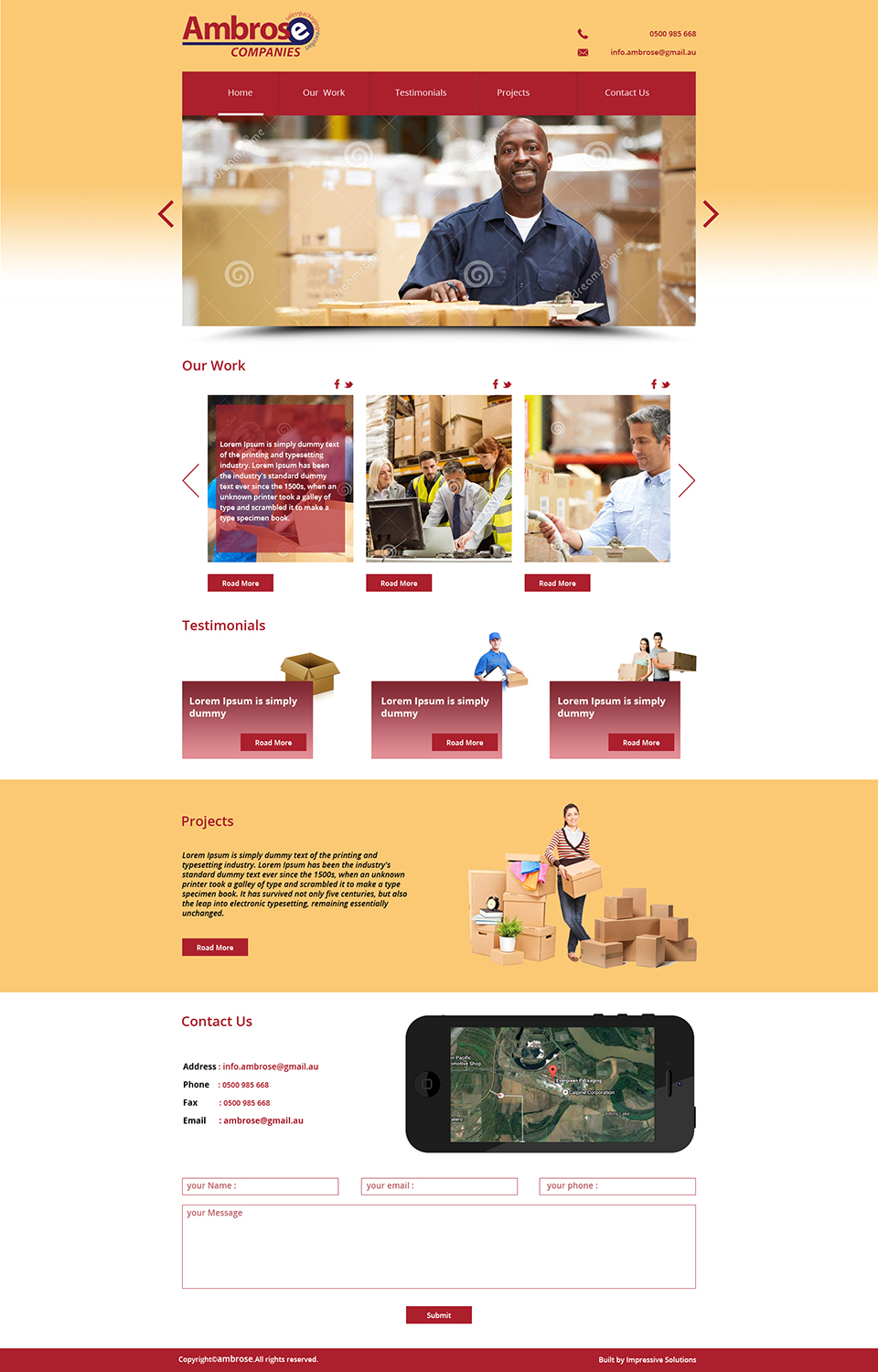 Diseño Web por Impressive Sol para Internet Designs | Diseño #12218071