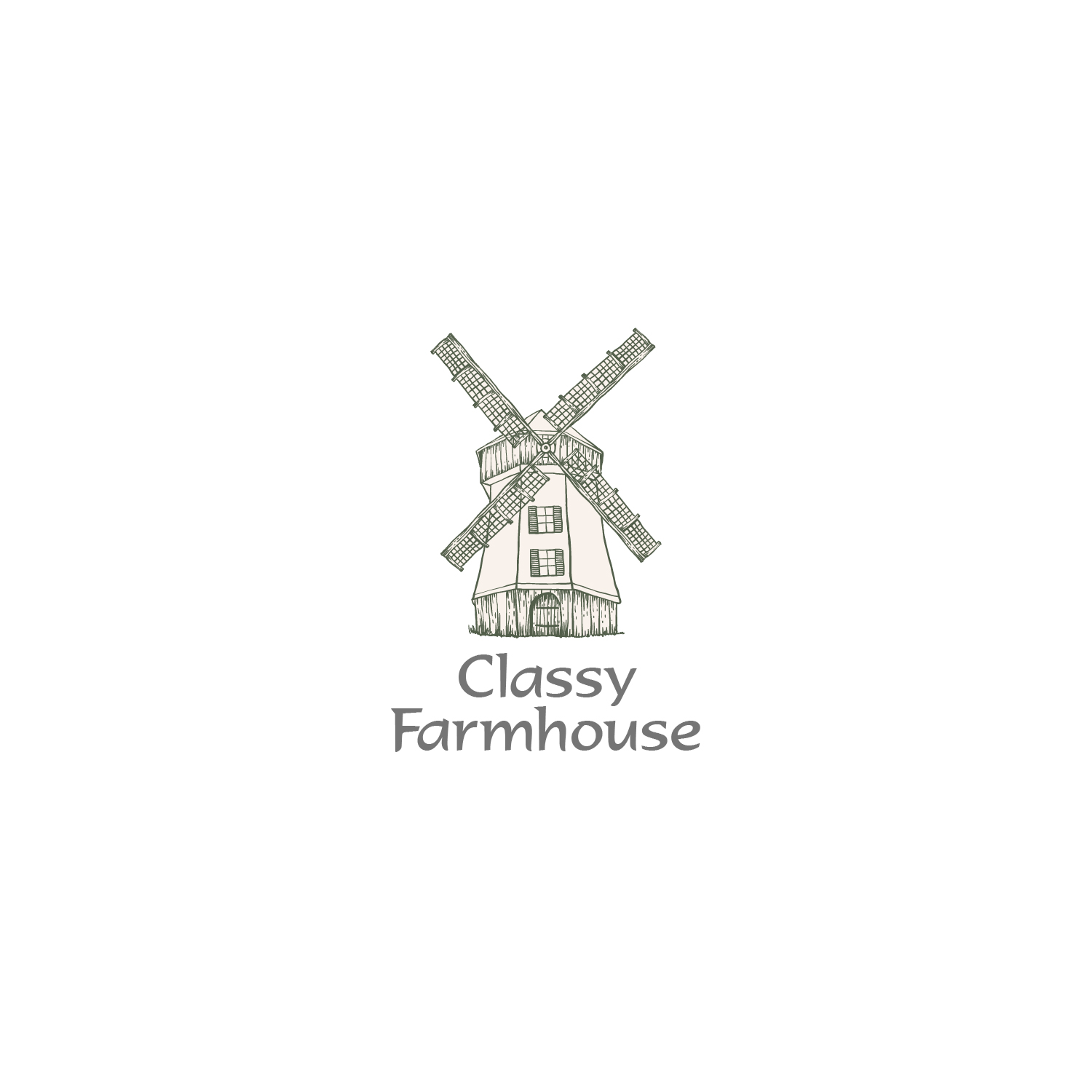 Logo Design by Marina for Classy Farmhouse | Design #12189643
