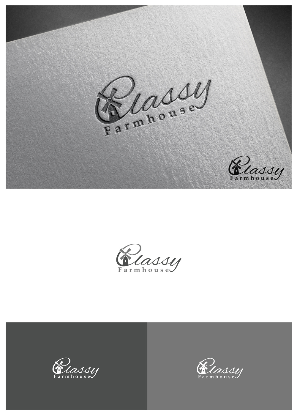Logo Design by goranvisnjic82 for Classy Farmhouse | Design #12189210