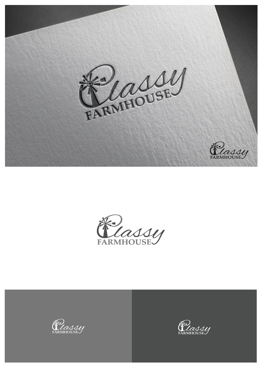 Logo Design by goranvisnjic82 for Classy Farmhouse | Design #12210883