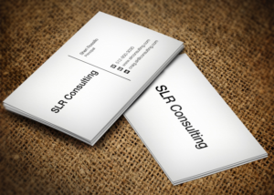 Business Card Design by Pixi Dust for SLR CONSULTING | Design: #12203397
