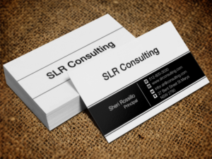 Business Card Design by Pixi Dust for SLR CONSULTING | Design: #12203399