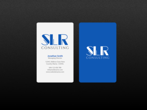Visitenkarten-Design von Creations Box 2015 für SLR CONSULTING | Design: #12199604