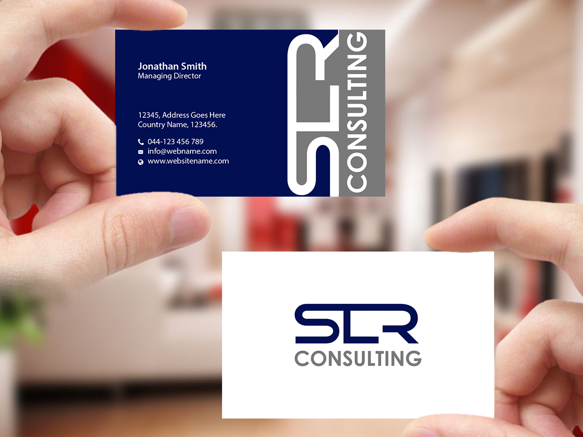 Business Card Design by Creations Box 2015 for SLR CONSULTING | Design #12199607