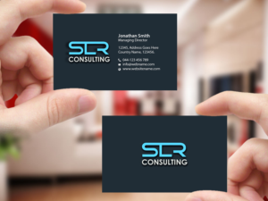 Visitenkarten-Design von Creations Box 2015 für SLR CONSULTING | Design: #12199608