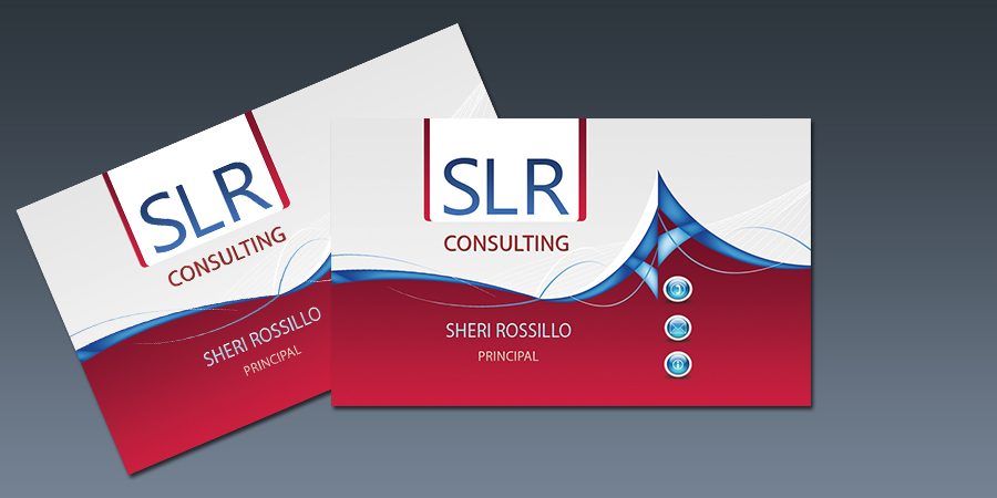 Business Card Design by ev 21 for SLR CONSULTING | Design #12197634