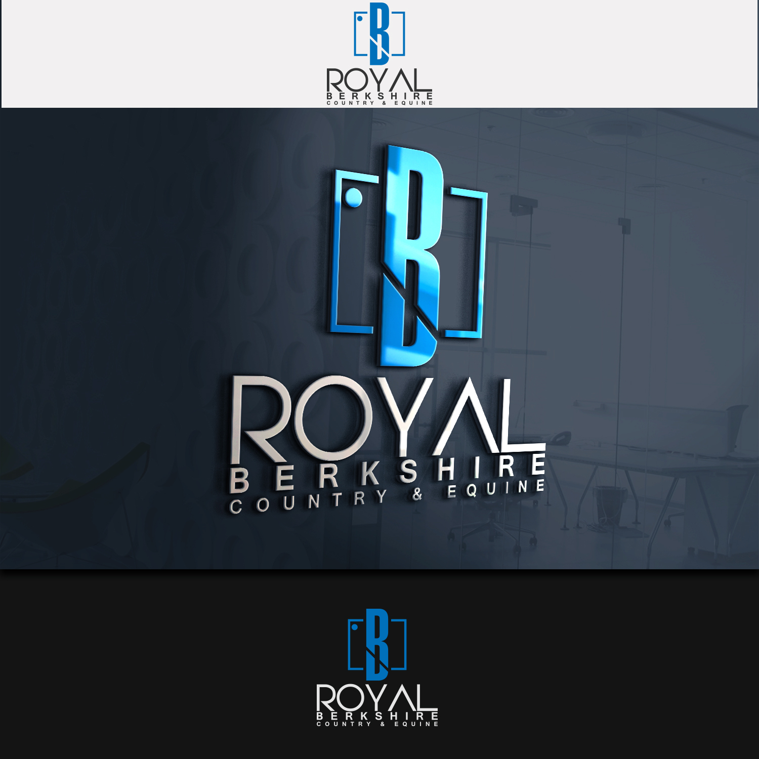 Logo Design by IMD-HUB for Royal Berkshire Country & Equine | Design #12189790