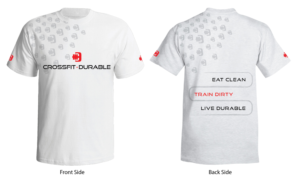 T-shirt Design by gregorytitus K for crossfit durable | Design: #12244128